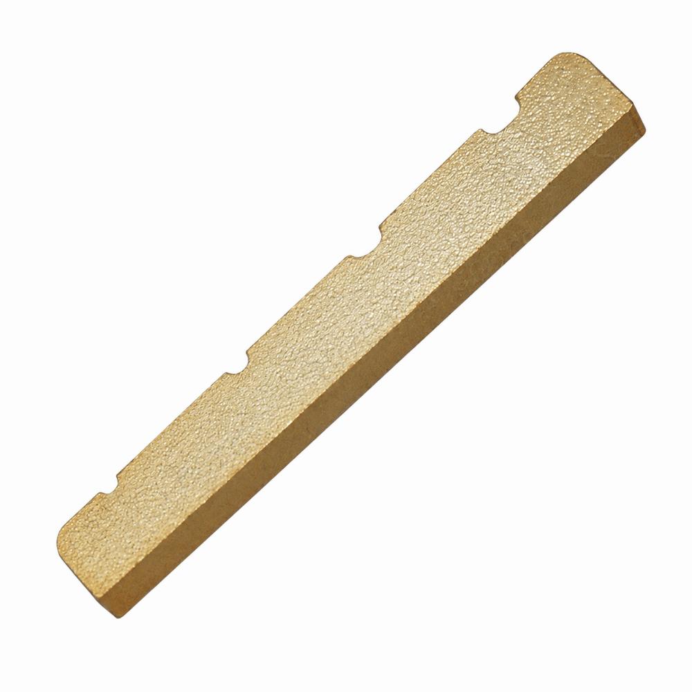 38mm Bass Guitar Nut Pre-Slotted Bass Replacement Nut Durable Electric Bass Nut Electric Bass