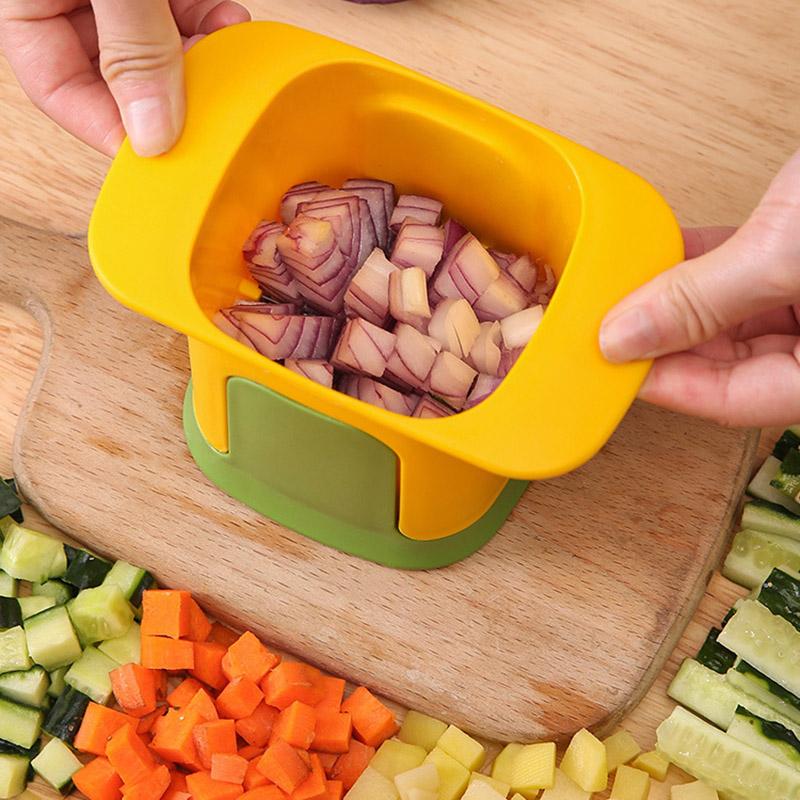 Tritatutto multifunzionale per verdure, tagliapasta a pressione manuale, affettatrice per cipolle, affettatrice per patatine fritte, gadget da cucina, affettatrice per cetrioli e patate, utensili da cucina