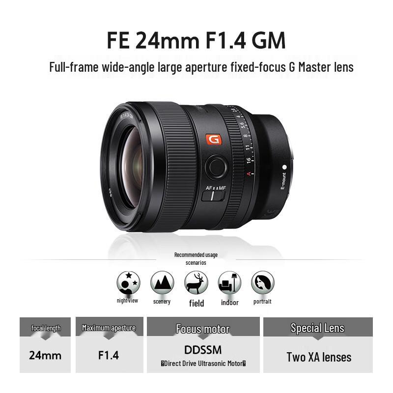 Sony FE Full-Frame Lenses & Teleconverters