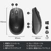 Logitech Full Size Wireless Mouse M190BK Wireless Mouse Symmetrical Wireless USB Windows Mac Chrome M190 Black