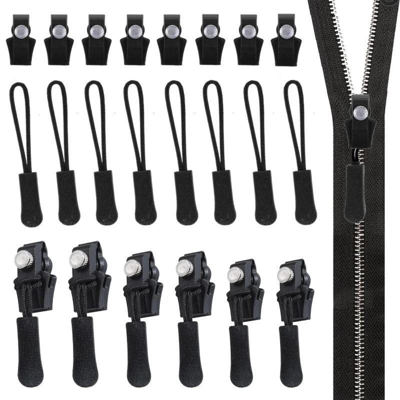 2/4/6 buc universal fermoar cap Fixer rapid instantaneu detașabil fermoar reparare kit înlocuire fermoar Slider Trage pentru jachetă geantă haină