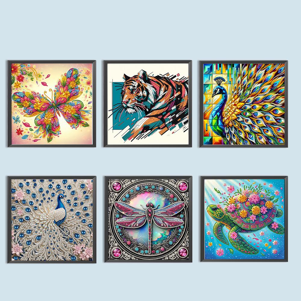 Zwierzę 5D DIY Specjalny Kształt Kryształowy Malowanie Diamentami Zestaw Dekoracja Ściany Domu
