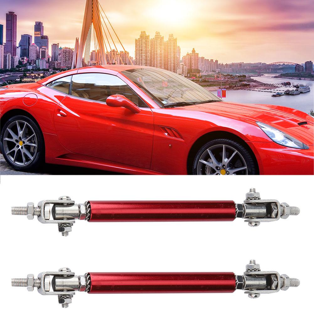 2Pcs 75mm Car Bumper Protector Lip Rod Splitter Strut   Support Front Rr  
