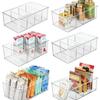 Transparent Snack, Tea, and Coffee Storage Box for Living Room or Office