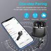 Donerton True Wireless Earphones, Dual Microphone Noise Cancelling with Deep Bass, Bluetooth 5.3 IPX7, Up to 30 Hours Playback