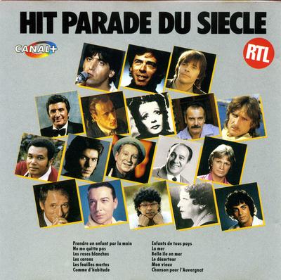 CD VARIOUS - Hit Parade Du Siècle 8167522 PolyGram France Pop Used