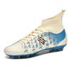 Nieuwe heren hoge voetbalschoenen antislip outdoor lange noppen TF gebroken noppen jeugd spel sport voetbalschoenen