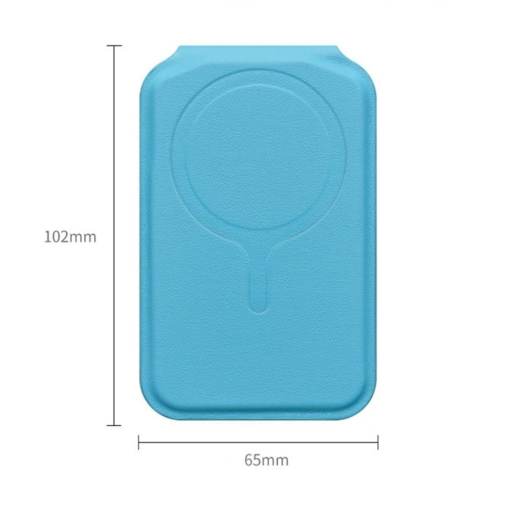 Składany Uchwyt na Karty do Telefonu Skóra PU Magnetyczna Podstawka Nowy Portfel Torba na Karty