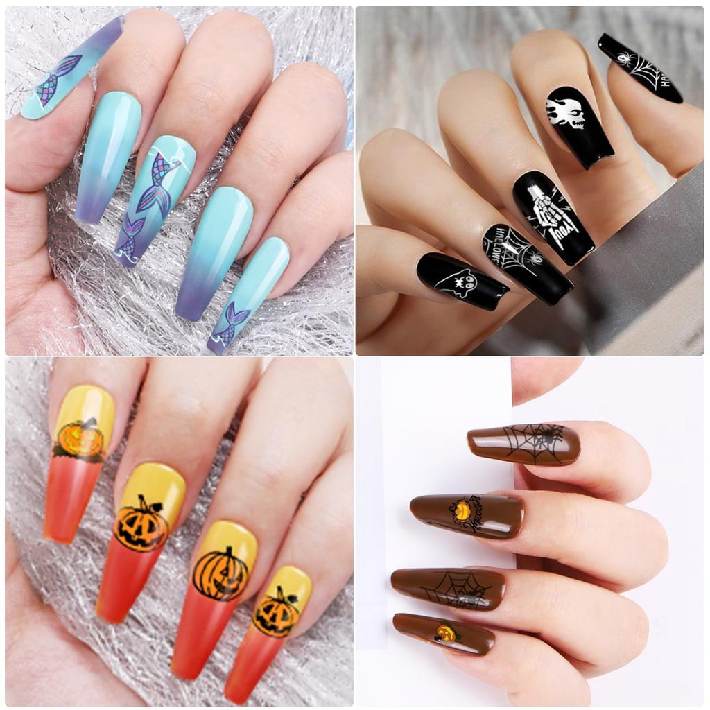 Biutee Nail Image Plate Set Color Gel Nail Stamp Kit 12 Nail Stamp Plates 8ml Nail Stamp Gel Set 1 Stamp 2 Replacement Stamp Heads Nail Design Nail