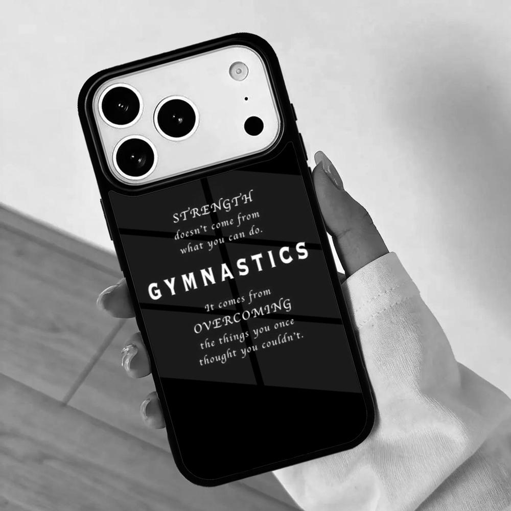 Gymnastics Balance Beam Original Mobile Phone Case for IPhone 17 AIR 16pro Max 15 14 13 12 11 Bumper Cover