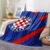 Fotbalový klub Hajduk Tištěná flanelová deka, Vysoká kvalita, Pohodlná pro všechna roční období, Domácí dekorace, Teplo a pohodlí