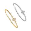2026 Baby's Breath Bracelet Clover Women's European and American Light Luxury Niche Design Jewelry