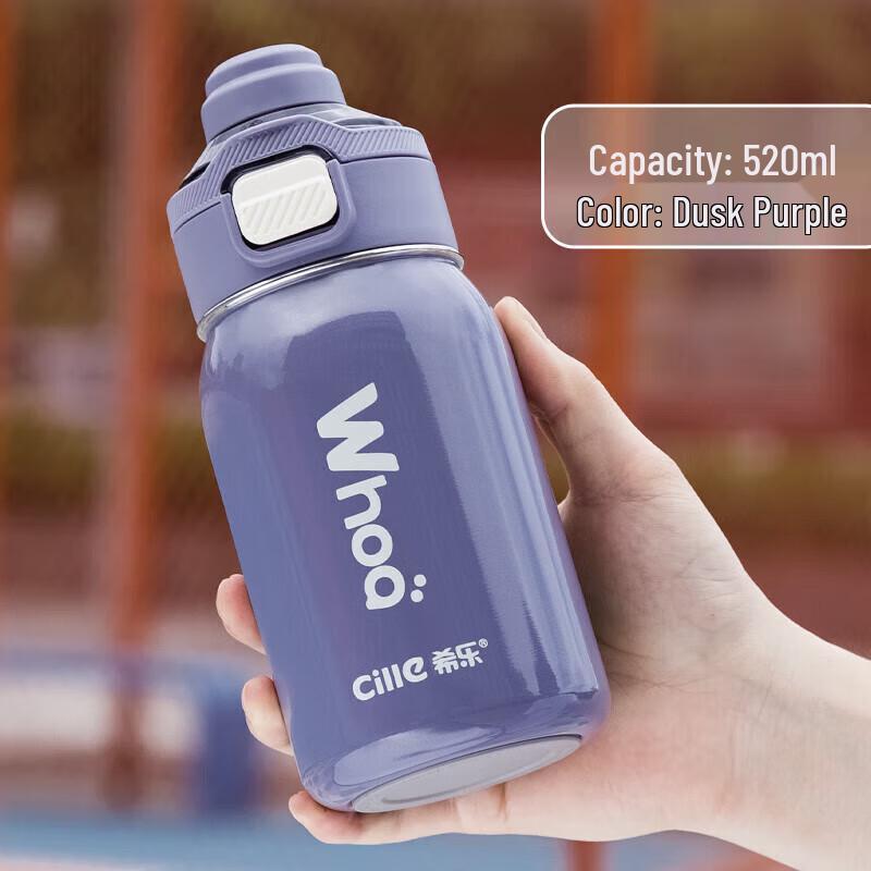 Cille 316 Stainless Steel Dual-Lid Insulated Bottle