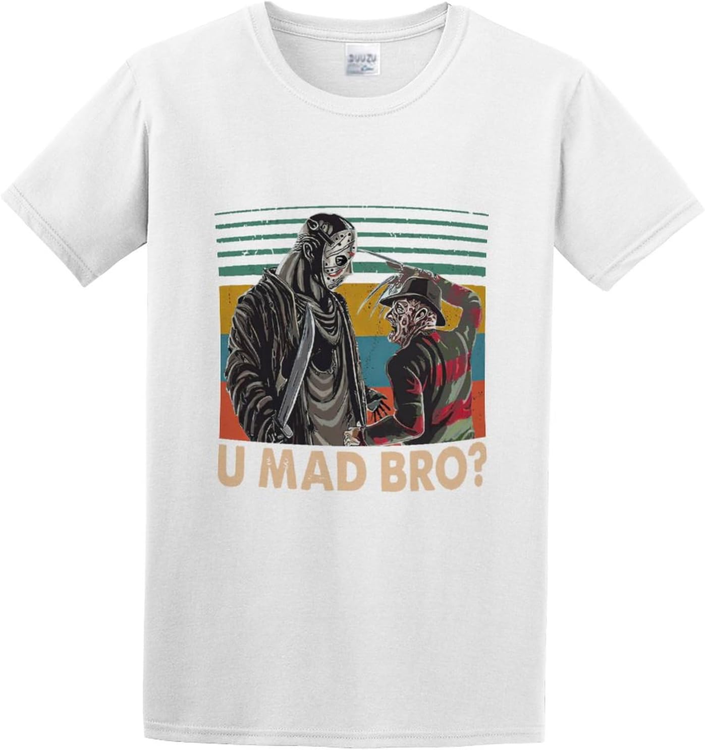 You Mad Bro Mens Tshirt Casual 3XL белый