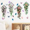 Aesthetic Wall Decoration 3D Flower Wall Stickers Butterfly Wall Decals
