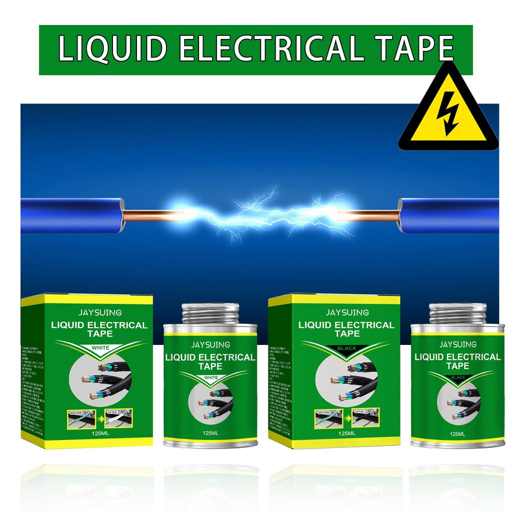 Liquid Electrical Tape Brush On Sealant Waterproof Insulation Adhesive For Wire Cable Connector Repair Resistance Rubber Coating