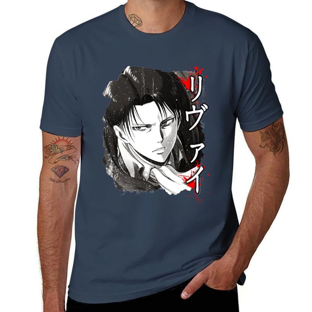 Captain Levi Essential TShirt Big Size Crew Neck TShirt