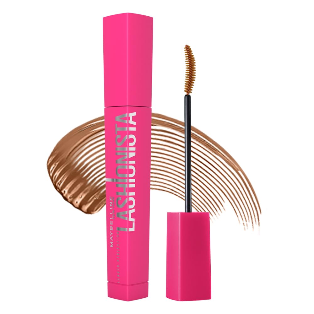 

MAYBELLINE Lash Nista N 05 Коралловый Медный # Тушь, Смывается теплой водой, Стойкий изгиб, С волокнами, Прозрачный