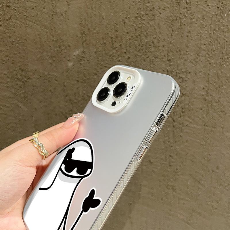 Silicone Case For Oppo A60 A18 A58 A78 A79 iPhone 17 16 15 14 13 12 11 Samsung A06 A16 A26 A36 A56 Cover DIY Painted Cartoon Shockproof Phone Bumper