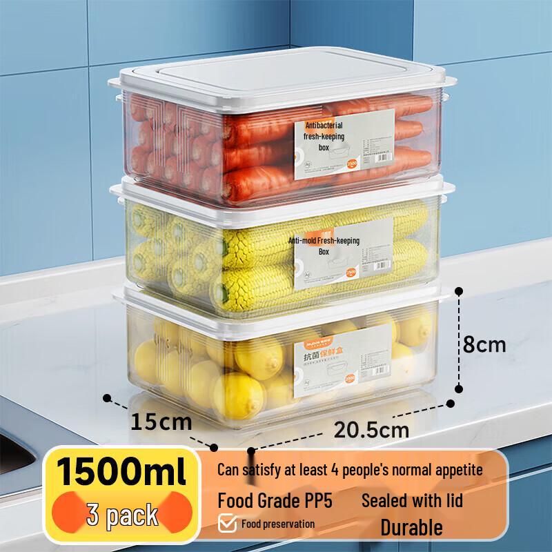 Jia Bang Shou Food Grade Refrigerator & Freezer Storage Containers