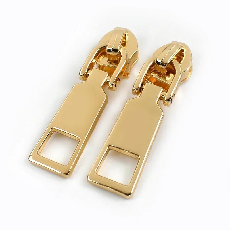 5-30Pcs Meetee 5# Nylon Zipper Puller Down Jackets Bags Zippers Sliders Garment Zips Head Repair Kits DIY Sewing Accessories