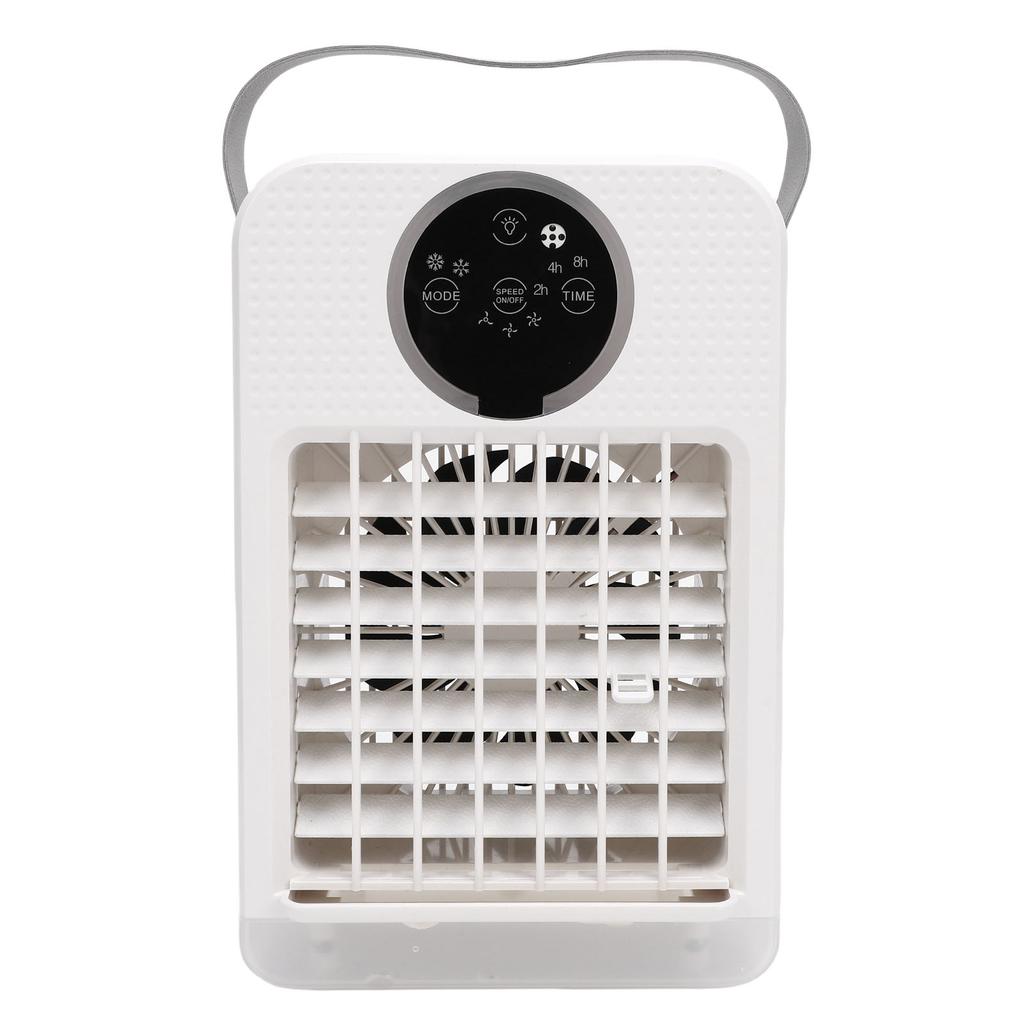 4-in-1 tragbarer Klimaanlage 700ML Verdunstungskühler Luftkühler Luftbefeuchter Persönlicher Mini-Schreibtisch-Kühlventilator mit 3