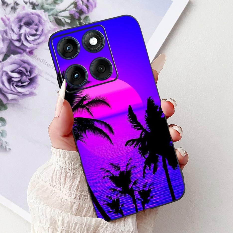 Etui do Motorola Edge 60 Pro Luksusowe Pokrowiec Malowany Motylem Miękki Pokrowiec TPU na Telefon Dla Motorola Edge 60 Fusion Egde60 Pro 60S Torby