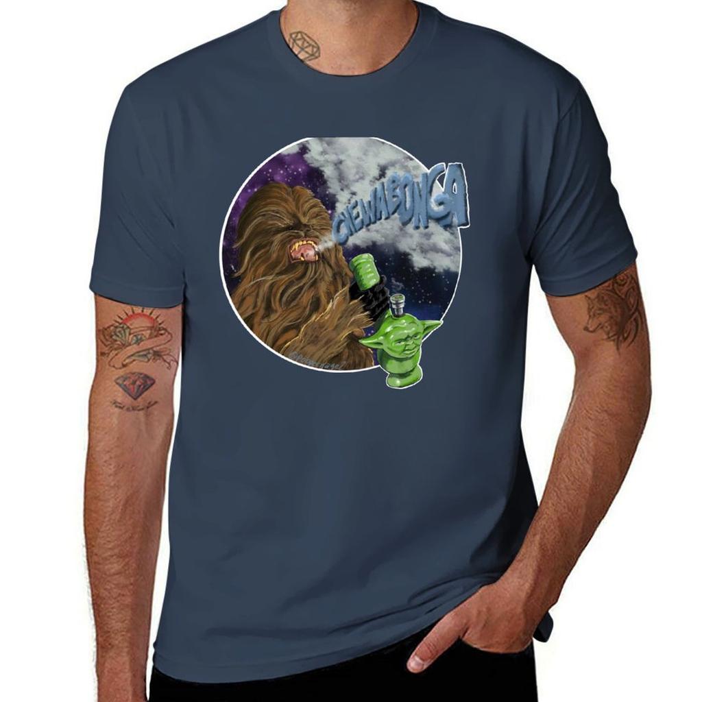 Space Dog Smokes an Alien Hookah TShirt Sweat Absorbing Sports Tee Shirt