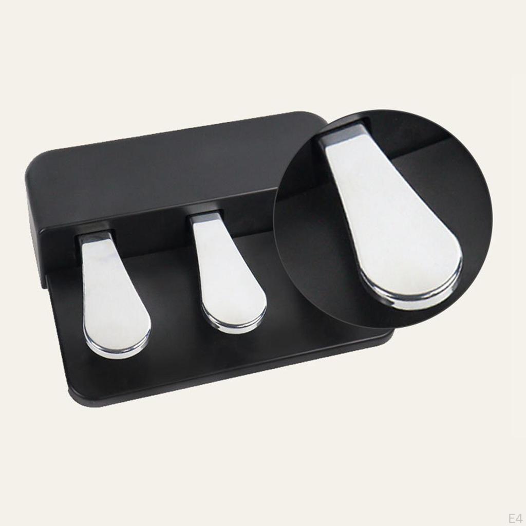 Piano Sustain Pedal Premium Zubehör Hohe Leistung Drei Stabil für Übung