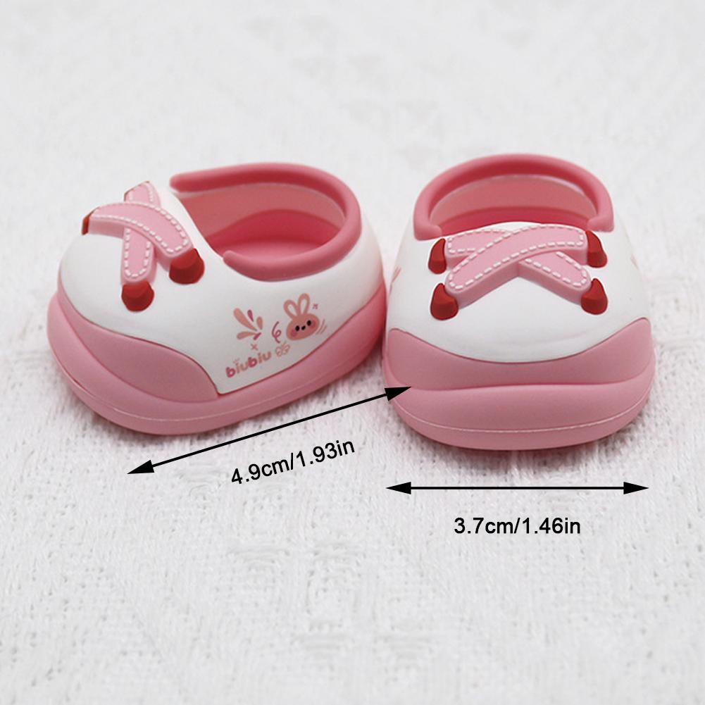 20cm Cotton Walking Shoes Cotton Dolls Casual Shoes Sports Shoes Cute Cartoon Cotton Doll Shoes