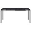VidaXL Table de jardin anthracite 165x80x72 cm acier 362746