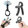 Trening siły chwytu dłoni na kemping Zestaw trenerów chwytu dłoni i palców Nieskończenie regulowany Sprzęt do treningu mięśni palców Rehabilitacja Mięśnie przedramienia
