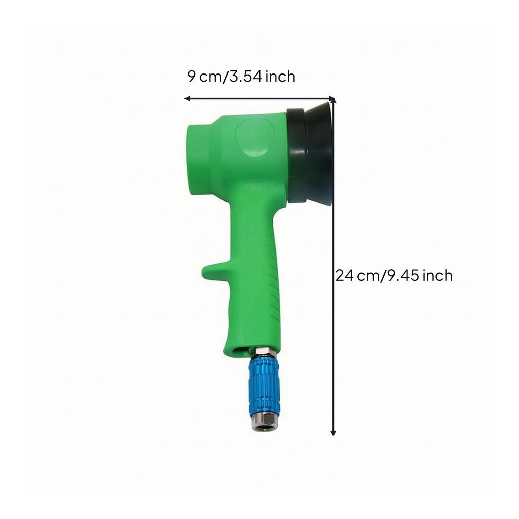 Air-Powered Blow-Drying Compact for Workshops, Auto Body Shop Workers