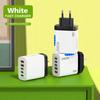 5 Ports Phone Charger Adapter With Light USB C Charger 240W Charger Plug for iPhone/Xiaomi/Samsung