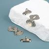 2 Paar/Set Schloss Haspe Haken Latch Lock Scharnier Hardware-Schloss für Schmuck Box Tagebuch Buch Schublade Holz Fall Schnalle