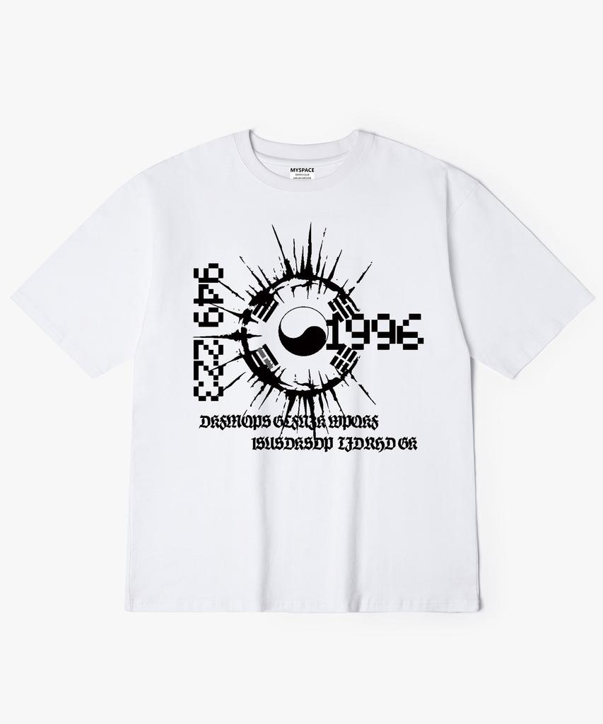 Hilukaakaibeu Burst Core Short Sleeve T-Shirt