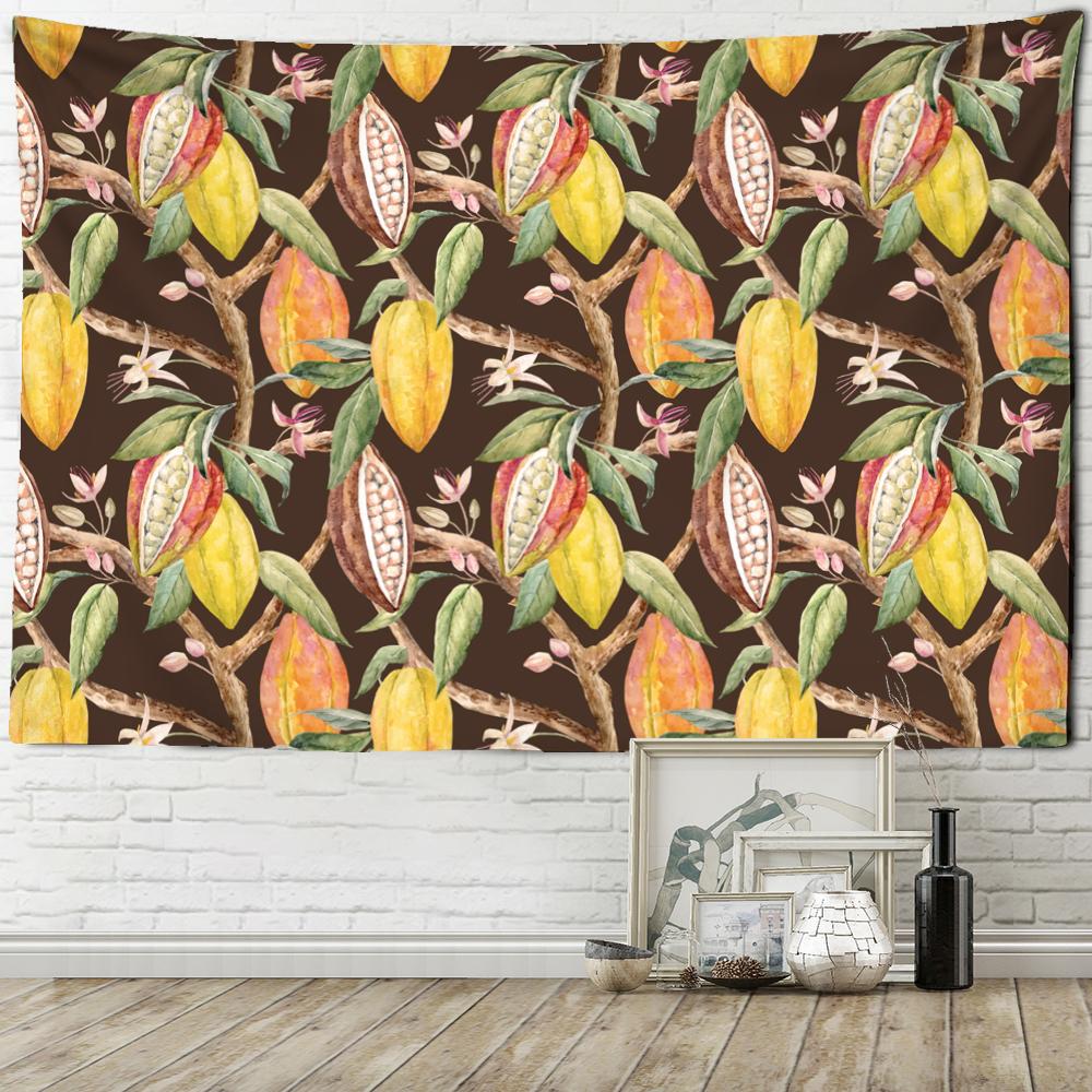 

Картина маслом кукурузы, гобелен, настенный психоделический колдовство, кавайный мультфильм, хиппи, домашний декор для гостиной 95x70cm