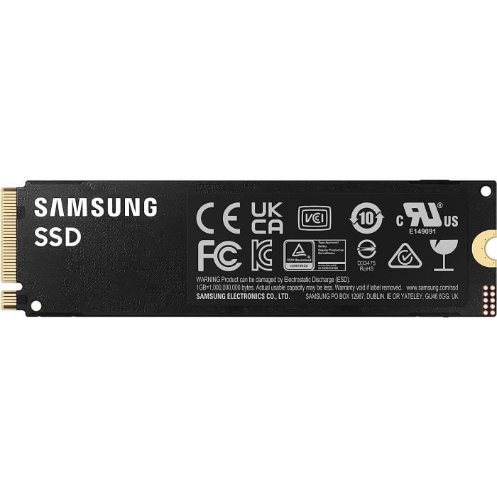 Samsung ssd interne 990 pro 2 to mz-v9p2t0bw