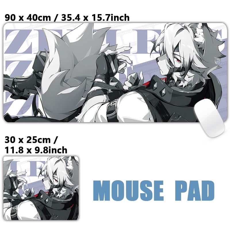 Gaming Hoshimi Miyabi Ye Shunguang Mouse Pad Evelyn Ellen Zenless Zone Zero Keyboard Desk Mats XXL Anime Girls Mousepad