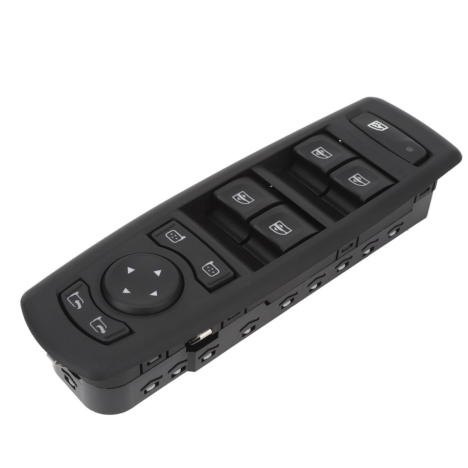 Power Window Master Switch 809610006R Driver Side Door Window Switch Button for Laguna 2008 to 2016
