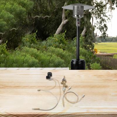 Complete Set of Patio Heater Parts Including Control Valve and Switches