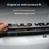 Für BYD KING Schwarz lackiertes Autoemblem für BYD King DM-i Destroyer 05 Vorne Hinten Buchstaben Außenaufkleber Aufkleber Modifikationszubehör