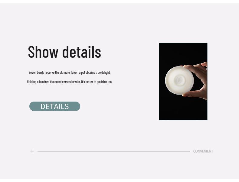 Elegant Jade White Porcelain Gongfu Tea Set - Luxury Portable Gift for Business Events