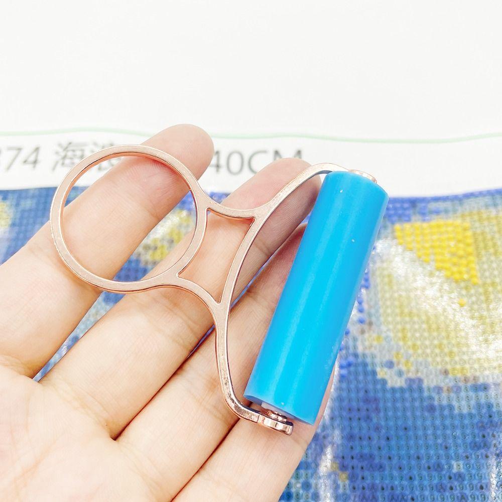 DIY 5D Diamond Painting Roller Full Drill Drill Press Embroidery Paintings Drill Rolling Tool Embroidery Metal Roller