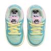 Verdy x Nike Dunk Low SB TD Visty Detské tenisky Modrá Modro-sivá Svetlo-arktická ružová FZ7194-400