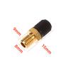 1PC DIY Accessories Air Compressor Tank Fill Valve Hexagonal Brass Tank Fill Valve M8/M10 Threaded Valve Core