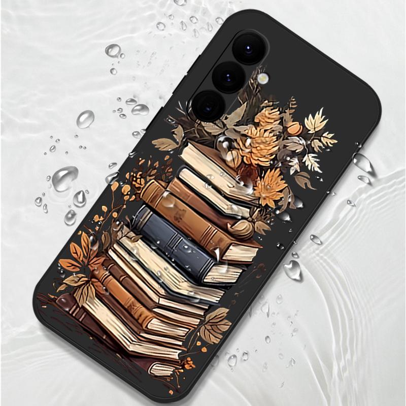Book Print Case For Samsung Galaxy S24 S25 FE S26 S25 S23 S22 Ultra A17 A56 A16 A55 A25 A15 A36 A54 5G Lanyard Soft Cover