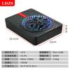 10 Inch Ultra Slim Powered Car Subwoofer with LED Light Under Seat Audio Speaker