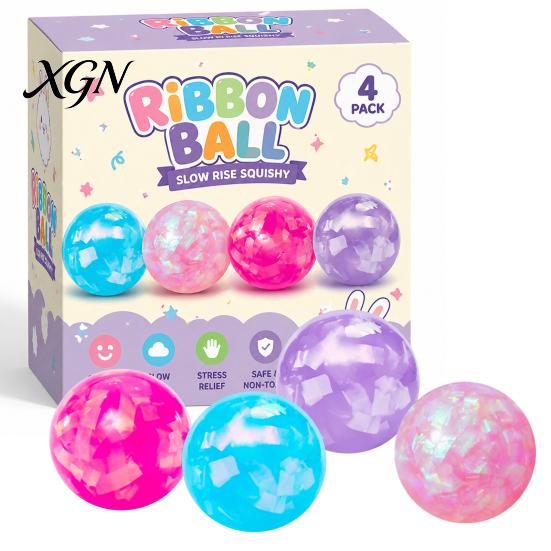 Stress Relief Toy 1 Set Squeeze Duck Rabbit Animal Love Heart Pinch Reduction Gadget Sensory Soft Stretchy Ball Relaxation Fidget Party Favors Tool