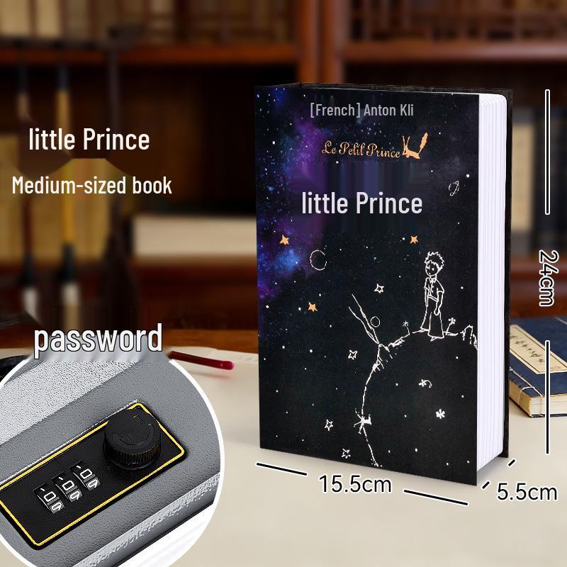 Creative Simulated Book Hidden Cash Savings Jar for Home or Study Room